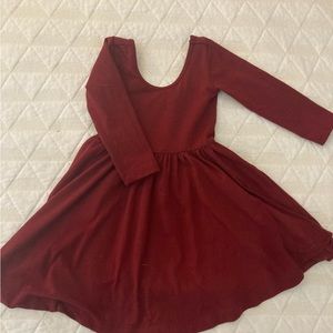 2T Alice and Ames Cranberry Ballet Dress